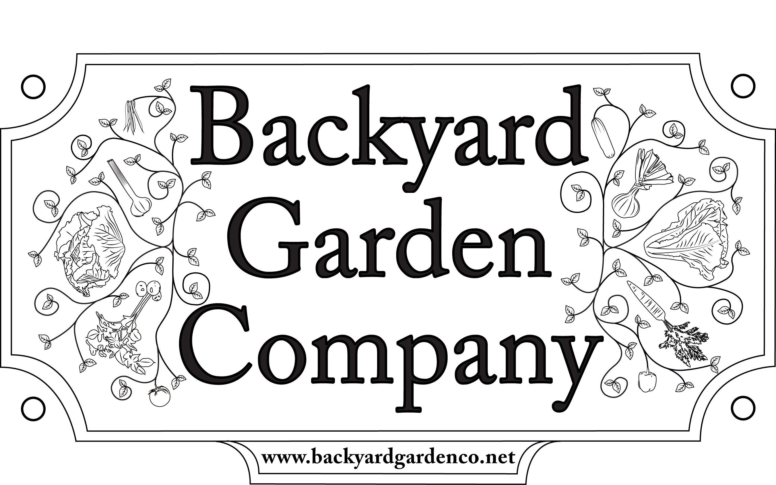 Backyard Garden Logo